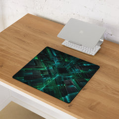RELIEF PAD™ Circuit Quantique – Tapis Gaming 46 × 41 cm Effet 3D