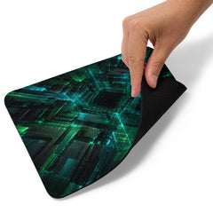 RELIEF PAD™ Circuit Quantique – Tapis de Souris 22 × 18 cm Effet 3D